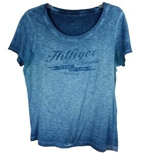 TOMMY HILFIGER  ~Women's Signature Tee~ M  NWOT